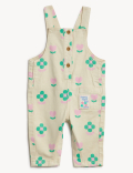 2pc Cotton Rich Floral Outfit