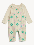 2pc Cotton Rich Floral Outfit