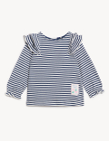 3pk Pure Cotton Patterned Tops