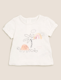 3pk Pure Cotton Floral & Tortoise Tops