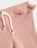 3pk Pure Cotton Leggings (0-3 Yrs)
