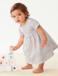 Pure Cotton Ditsy Floral Dress