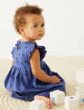 Pure Cotton Spotted Dress