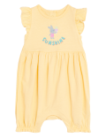 Pure Cotton Sunshine Slogan Romper