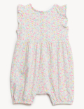 Pure Cotton Floral Romper