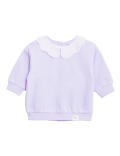 Cotton Rich Frill Collar Sweater