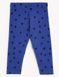 Cotton Rich Spot Leggings