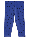 Cotton Rich Spot Leggings