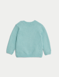 Cotton Rich Floral Jumper (0-3 Yrs)