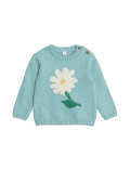 Cotton Rich Floral Jumper (0-3 Yrs)