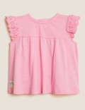 3pk Pure Cotton Frill Top (0-3 Yrs)