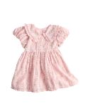 Pure Cotton Floral Collared Dress (0-5 Yrs)