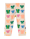Cotton Rich Butterfly Leggings (0-3 Yrs)