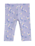Cotton Rich Floral Leggings (0-3 Yrs)