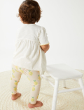 2pc Cotton Rich Lemon Outfit