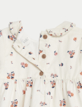 2pc Cotton Rich Floral Outfit (0-3 Yrs)