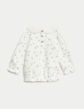 Cotton Rich Floral Sweatshirt (0-3 Yrs)
