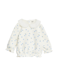 Cotton Rich Floral Sweatshirt (0-3 Yrs)