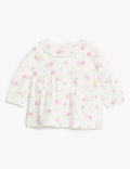 2pk Pure Cotton Floral Outfit