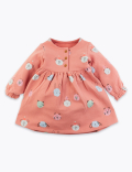 Cotton Rich Animal Print Dress (0-3 Yrs)