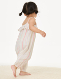 Pure Cotton Striped Romper (0-3 Yrs)