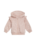 Cotton Rich Spot Hoodie (0-3 Yrs)