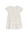Pure Cotton Bunny Dress (0-3 Yrs)