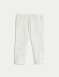 Cotton Blend Fleece Lined Leggings (0-3 Yrs)