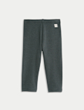 Cotton Blend Fleece Lined Leggings (0-3 Yrs)