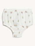 2pc Pure Cotton Floral Outfit (0-3 Yrs)