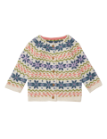 Fair Isle Button Through Cardigan (0-3 Yrs)