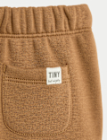 Cotton Blend Fleece Lined Joggers (0-3 Yrs)