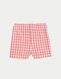 Pure Cotton Gingham Outfit (0-3 Yrs)