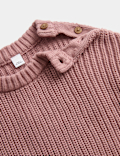 Pure Cotton Knitted Jumper (0-5 Yrs)