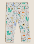 3pk Pure Cotton Leggings (0-3 Yrs)