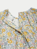 Pure Cotton Floral Dress (0-3 Yrs)