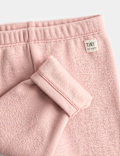 Cotton Blend Fleece Lined Leggings (0-3 Yrs)