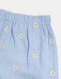 2pc Pure Cotton Floral Outfit (0-3 Yrs)