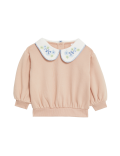 Cotton Rich Embroidered Sweatshirt (0-3 Yrs)