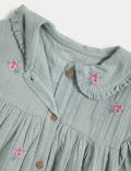 2pc Cotton Rich Dress and Tights Outfit (0-3 Yrs)