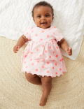 Pure Cotton Spot Dress