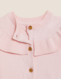 Frill Collar Cardigan (0-3 Yrs)