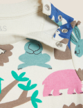 Cotton Rich Woodland Animal Sweatshirt (0-3 Yrs)
