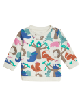 Cotton Rich Woodland Animal Sweatshirt (0-3 Yrs)