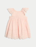 Cotton Broderie Dress and Knickers