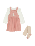 3pc Pure Cotton Peter Rabbit™ Outfit (0-3 Yrs)