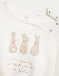 Cotton 2pc Peter Rabbit&trade; Sweat Outfit (0-3 Yrs)