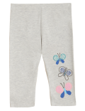 Cotton Rich Butterfly Stack Leggings