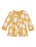 Pure Cotton Bunny Print Peplum Top
