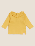 3pk Pure Cotton Patterned Tops (0-3 Yrs)